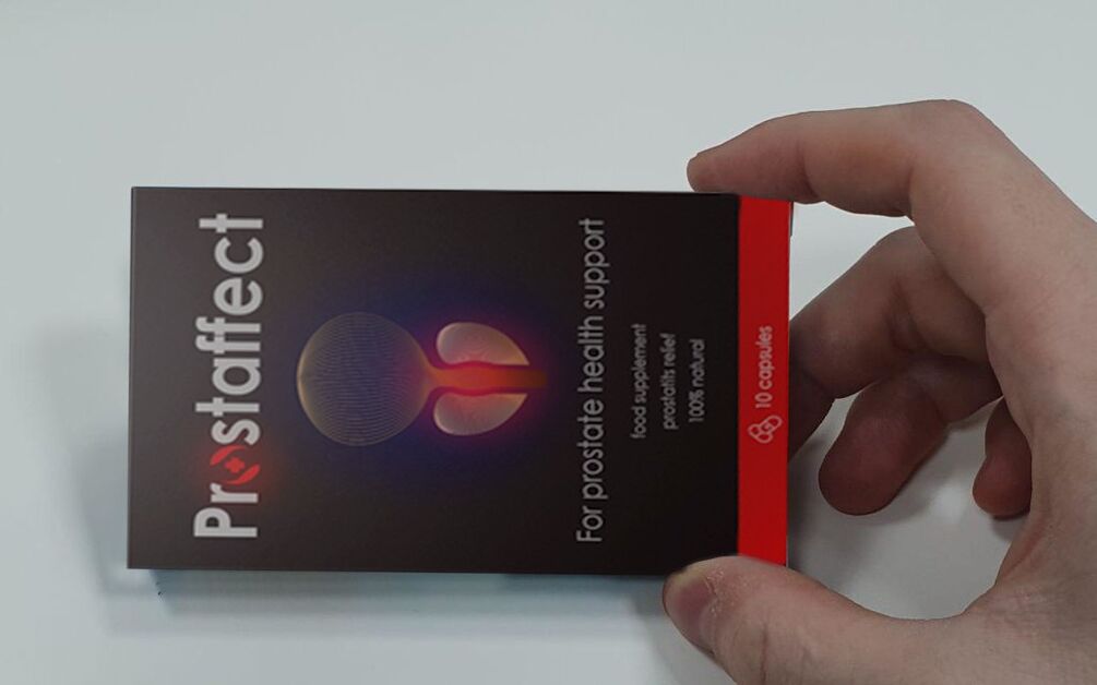Photo of Prostaffect capsules, user experience