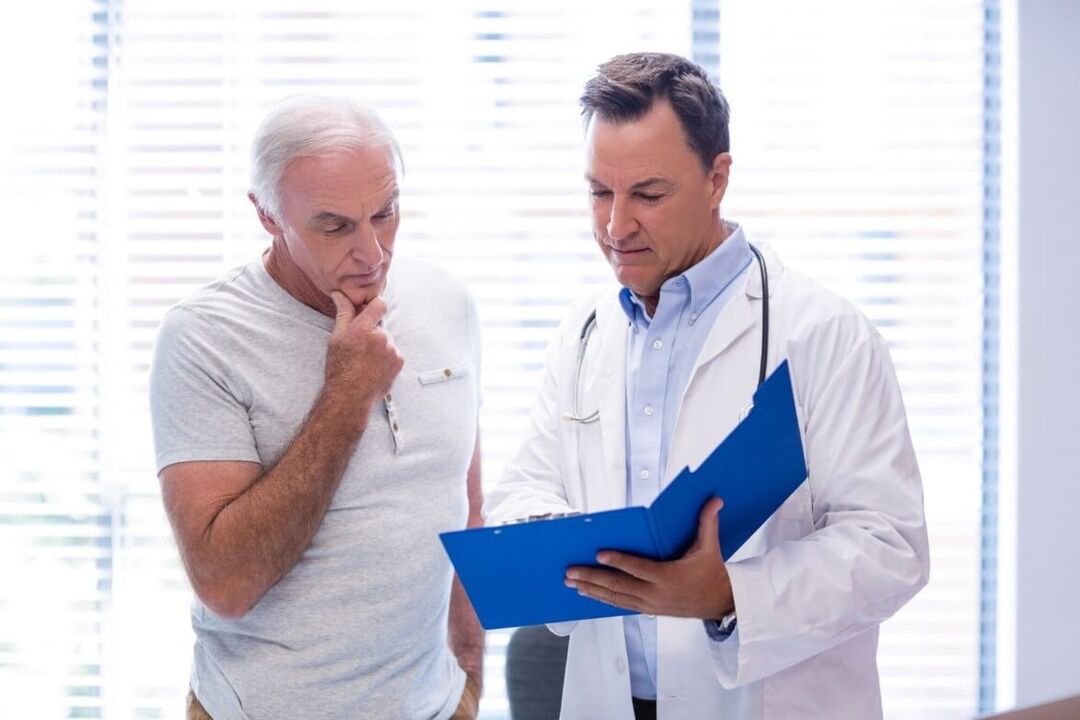prescribe treatment for prostatitis by a doctor